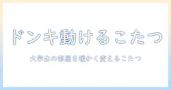 ドンキで買える動けるこたつを徹底解説｜大学生が選ぶポイントと使い勝手