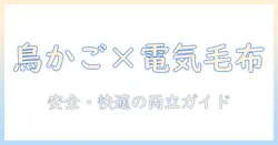 鳥かごと電気毛布の使い方と選び方ガイド：冬のペットと家族の暖かさを両立