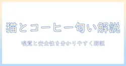 猫がコーヒーの匂いが好き理由と安全性を解説—猫とコーヒーの関係を探る