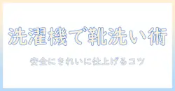 靴洗いを洗濯機で手動で実践する方法: 安全に靴をきれいにする手順とコツ
