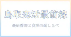 鳥取県での恋活ガイド：地元で出会いを見つけるコツと最新情報