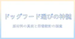 ダイヤモンド級のプロが解説する ドッグフードの選び方