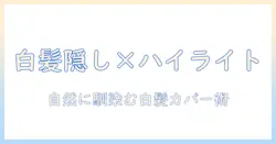 ウィッグで白髪隠しとハイライトを両立させる方法：自然な仕上がりを目指すウィッグ選びのポイント