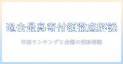 24時間テレビの過去最高寄付金額を徹底解説—24・時間・テレビ・過去・最高・寄付・金額を網羅