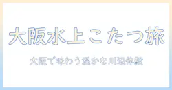 大阪で水上こたつピクニックを楽しむ完全ガイド