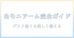 pixioのホワイトモニターアームを徹底解説｜選び方・設置・使い心地を詳しく紹介