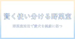 ドッグフードと野菜室を賢く使い分ける!愛犬の健康を守る食事のコツ