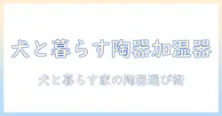 加湿器と陶器と犬を活かす家づくり：犬と暮らす家庭に最適な陶器製加湿器の選び方