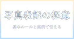 写真のクレジット表記の例と基本ルール：正しい表記で伝えるコツ