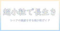 シニア犬向けの超小粒ドッグフードを徹底解説:選び方とおすすめポイント