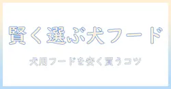 ドッグフードの賢い選び方と、どこで買うのが安いのかを徹底解説