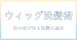 ウィッグのお手入れとシャンプーの基本ガイド:初心者が知っておくべきポイントと道具選び