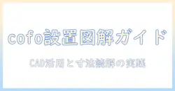cofoのモニターアームの図面を読み解くガイド：設置寸法とCAD活用のポイント