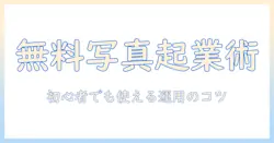 フリー素材の写真を無料で活用するビジネス入門｜初心者向け無料写真の選び方と活用ポイント