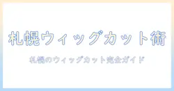 札幌でコスプレ用ウィッグをカットする方法とおすすめ店ガイド