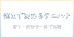 テニハナのハンドクリームを amazon で選ぶときのポイント｜購入前に知っておくべき情報