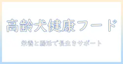 高齢犬の健康を守るためのプロフェッショナルバランス ドッグフード活用ガイド