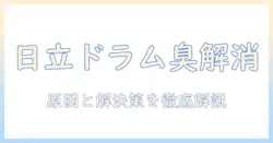日立 洗濯機 ドラム 臭い 対策：原因と解決法を徹底解説