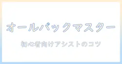 オールバックのウィッグの作り方とアシストのコツ—初心者向けガイド