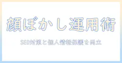 写真の顔をぼかしで対応するサイト運用ガイド:SEO対策とプライバシー保護を両立させる方法