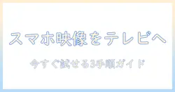 アンドロイドのスマホの動画をテレビで見る方法は?