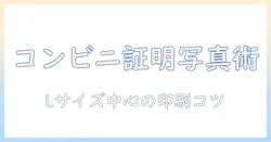 証明写真をコンビニで印刷する方法｜Lサイズを中心に写真の印刷とサイズ選びのコツ(l)