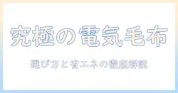 電気毛布の強さとワット数を徹底解説：適切な強さの選び方と省エネのポイント