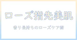 ハウスオブローゼのハンドクリーム|ローズの香りで指先を美しく整える使い方と選び方