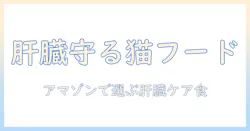 肝臓の健康を守る amazon キャットフード の選び方とおすすめ商品