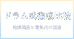 panasonicの洗濯機ドラム式を徹底比較|乾燥機能と電気代を抑えるコツと選び方