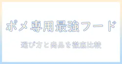ポメラニアンにおすすめの市販ドッグフード徹底ガイド|選び方とおすすめ商品