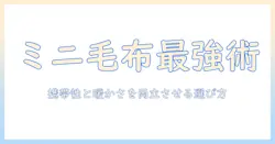 電気毛布のミニサイズ徹底ガイド|大学生の一人暮らしに最適な携帯性と暖かさの選び方