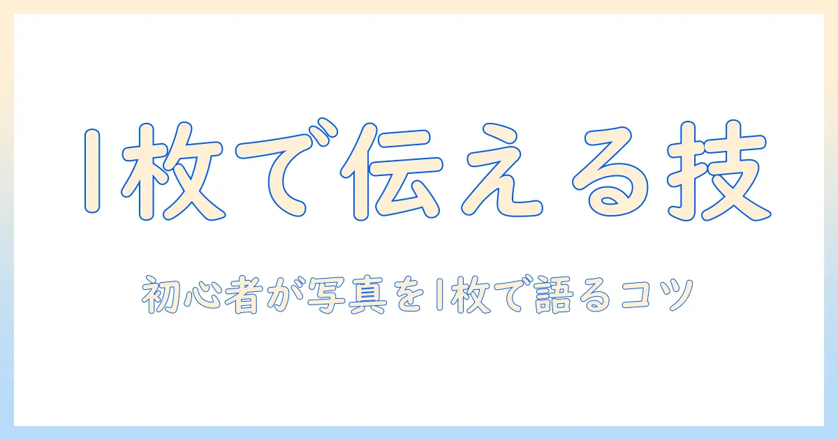 写真 まとめる 一枚で伝えるコツ｜初心者が写真を1枚にまとめる方法とおすすめツール