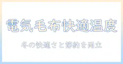 電気毛布と部屋の温度を最適化する方法｜冬の快適さと節約を両立させる使い方ガイド