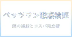 ペッツワンのキャットフードを口コミで徹底チェック｜猫の健康とコスパを両立する選び方