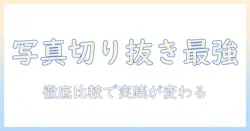 写真の切り抜きを始めるならこれがおすすめ！初心者向けアプリを徹底比較