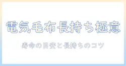 電気毛布は何年持つのか徹底解説｜寿命の目安と長持ちのコツ
