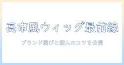 高市早苗のウィッグはどこのブランド?購入先と選び方を徹底ガイド