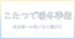 ニトリのこたつだけで始める冬支度：コンセントの使い方と選び方を徹底解説