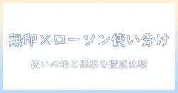 ネイル&ハンドクリームを無印とローソンで選ぶコツ｜使い心地・価格を徹底比較