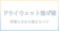 キャットフードの基本: ドライとウェットを混ぜる際のポイントと注意点