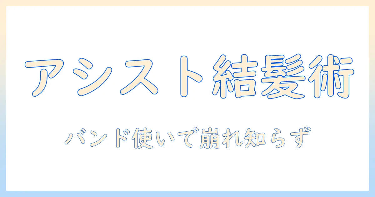 アシスト機能つきウィッグでお団子ヘアを作る！バンドを使いこなすコツとおすすめアイテム