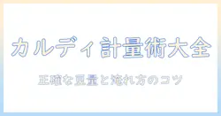 カルディで学ぶコーヒーの計量スプーン活用術—正確な豆量で美味しく淹れるコツ