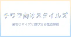 スタイルズのドッグフードはチワワに適しているのか？選び方とポイントを徹底解説