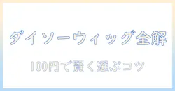 ウィッグ100均ダイソー徹底ガイド:100円ショップのダイソーで購入できるウィッグの選び方と評判を解説