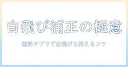 写真の白飛びを補正する無料アプリの使い方:白の飛びを抑えて美しく仕上げるテクニック