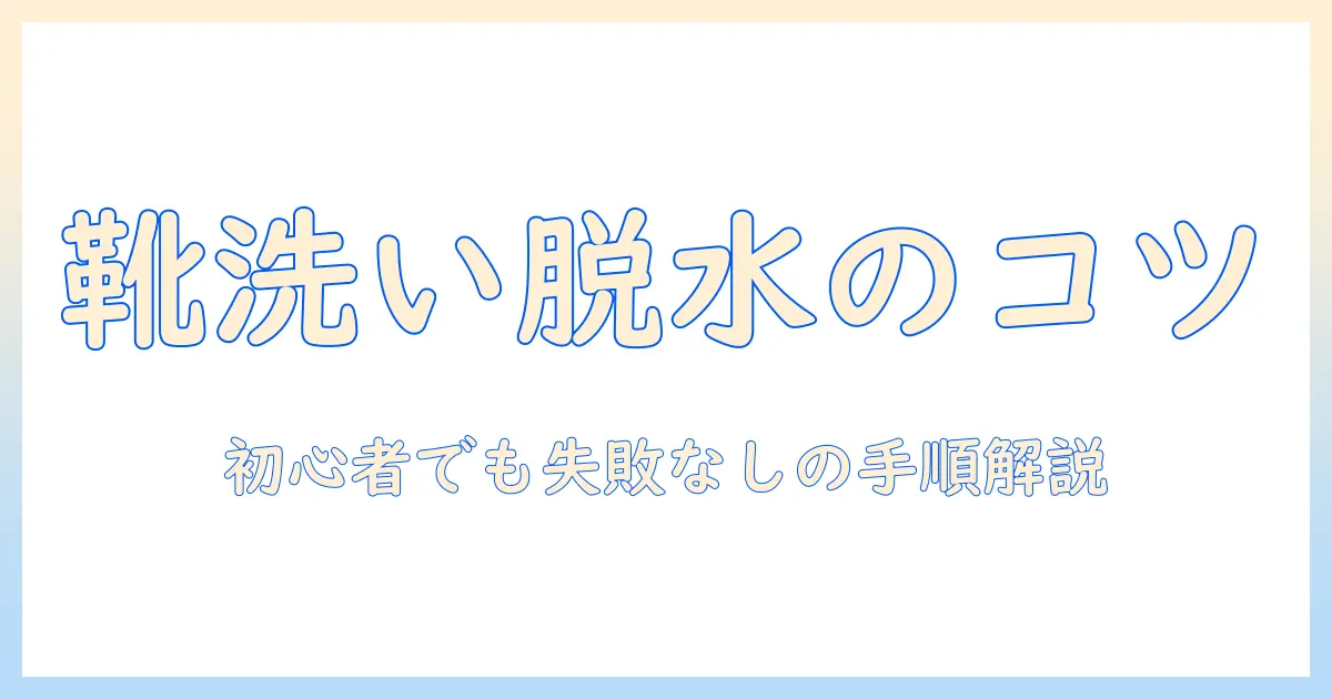 靴用 洗濯機で脱水まで徹底解説:靴の洗い方とケアのコツ