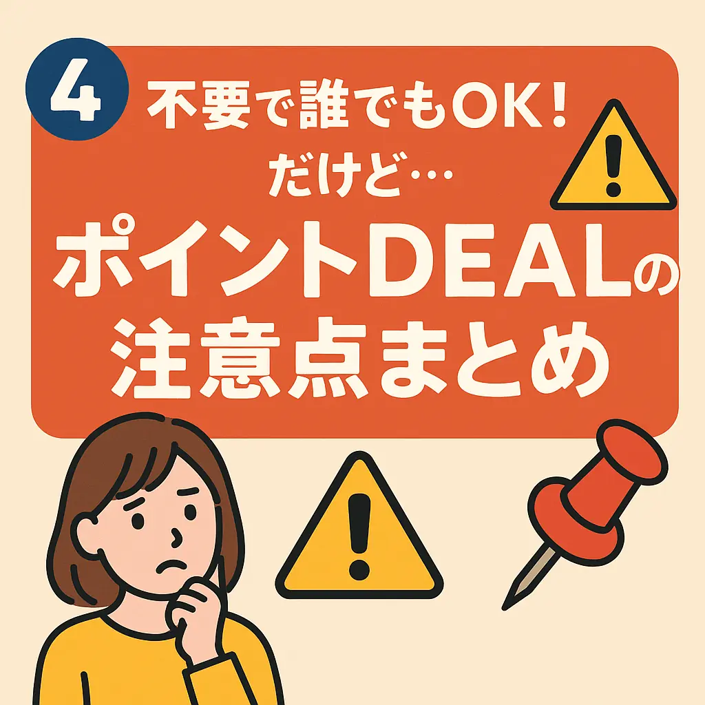 セールじゃないのにポイント爆増⁉ 「ポイントDEAL」って何者なのよ🤣✨