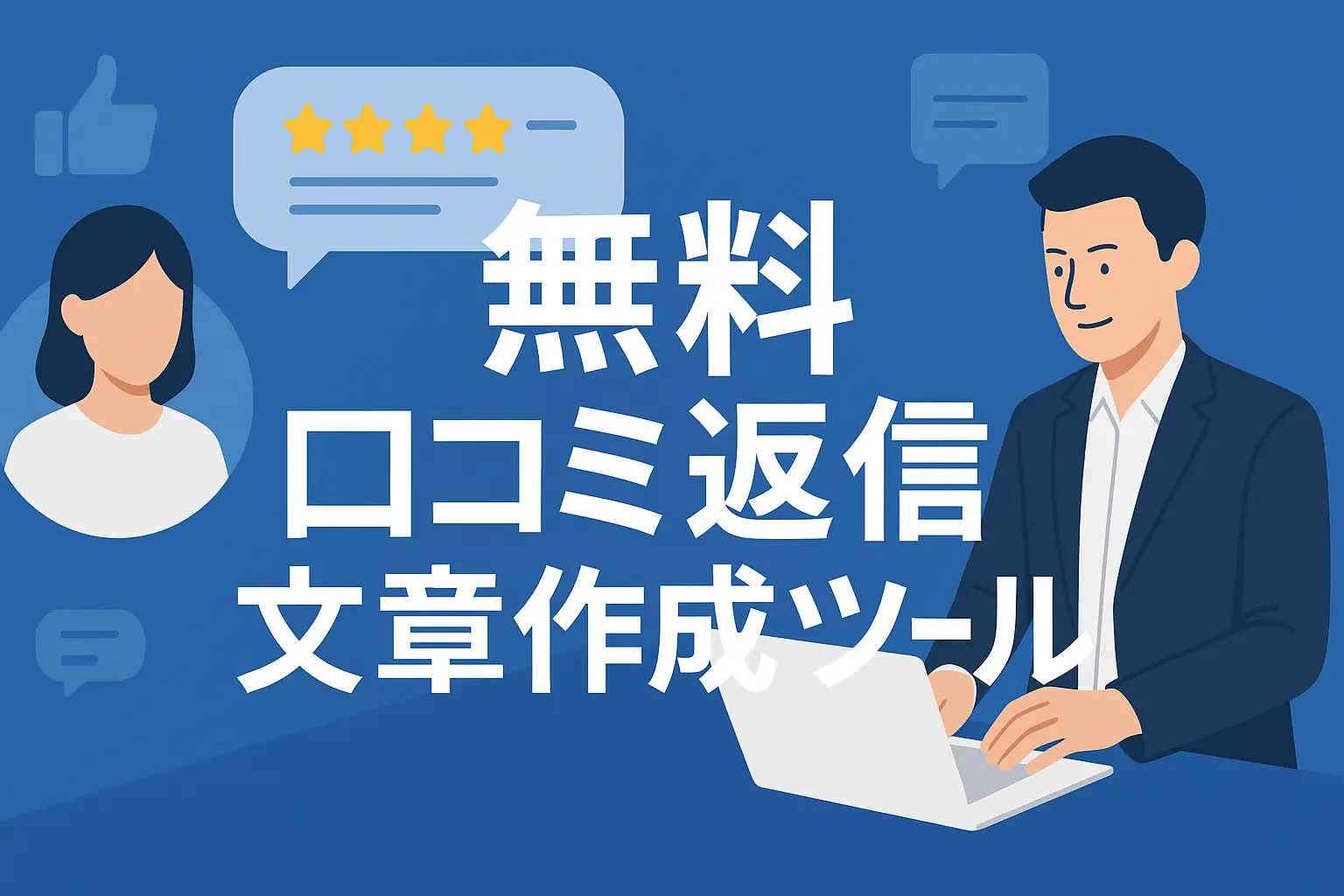 【無料】口コミ返信文章作成ツール