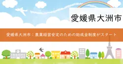 大洲市収入保険料助成事業給付金の画像